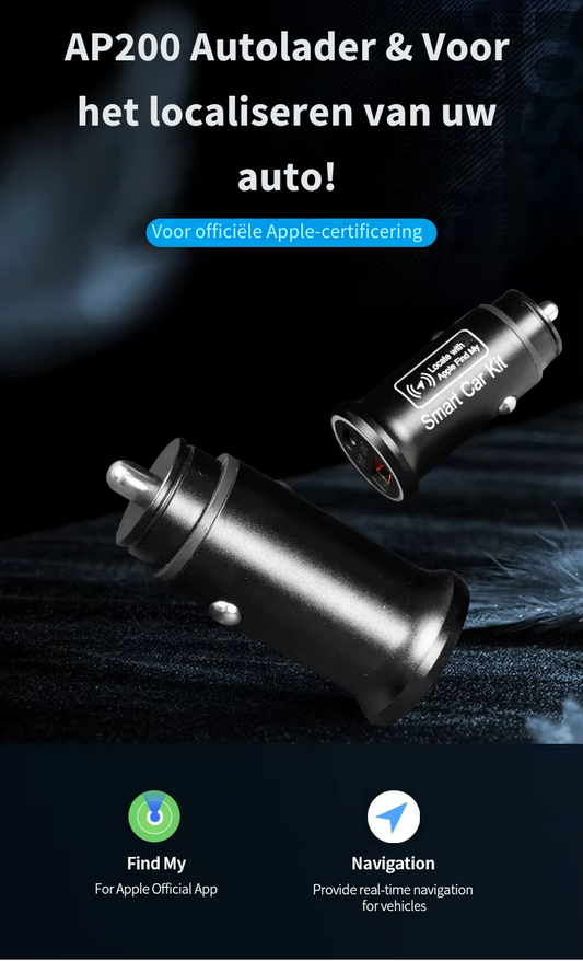 Narvie GPS-autotracker voor iOS