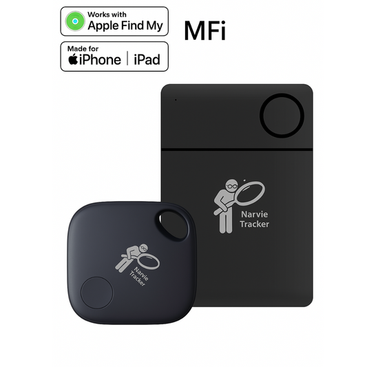 Narvie GPS Tracker/Kaart – Set van 2 – iOS