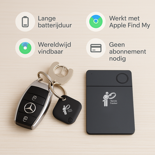 Narvie GPS Tracker/Kaart – Set van 2 – iOS