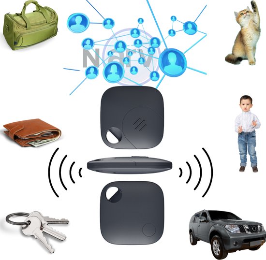 Narvie GPS Tracker – Set of 4 – iOS